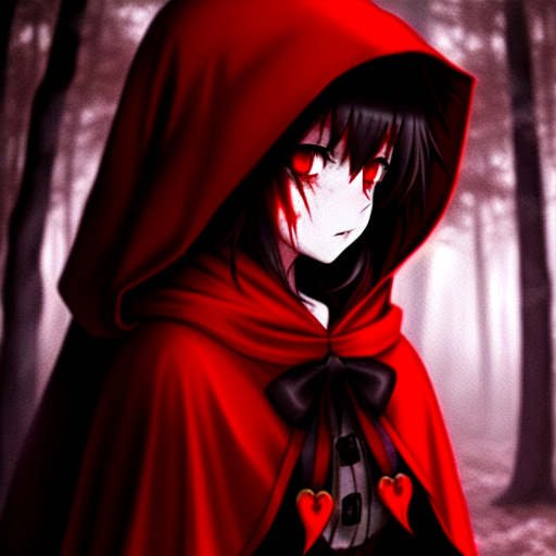 Dark Red Riding Hood Anime