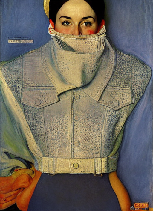by Georgia O'Keeffe by Norman Rockwell by Edvard Munch