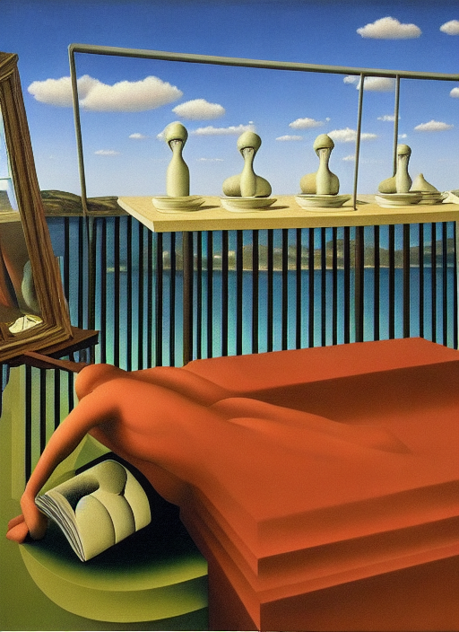 by Rene Magritte surrealist