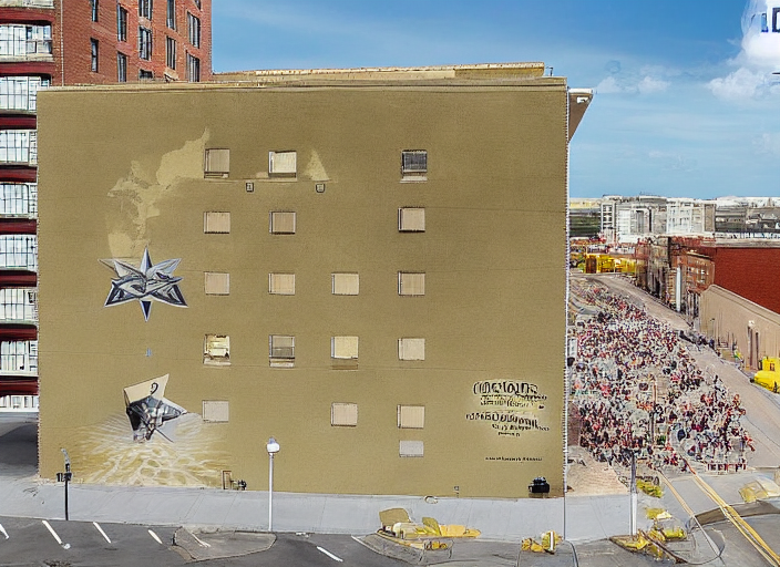 Scientology mural