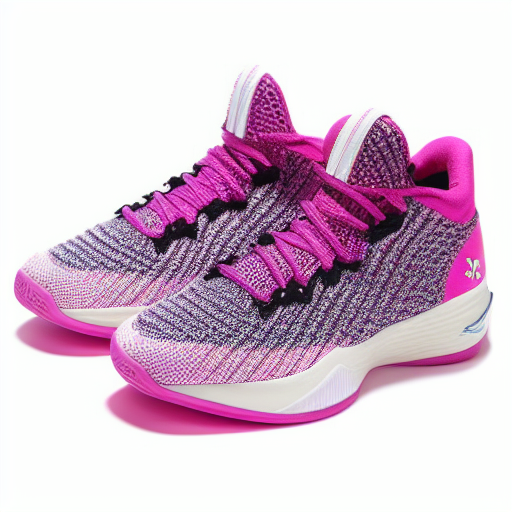 flamingo inspired basketball shoes