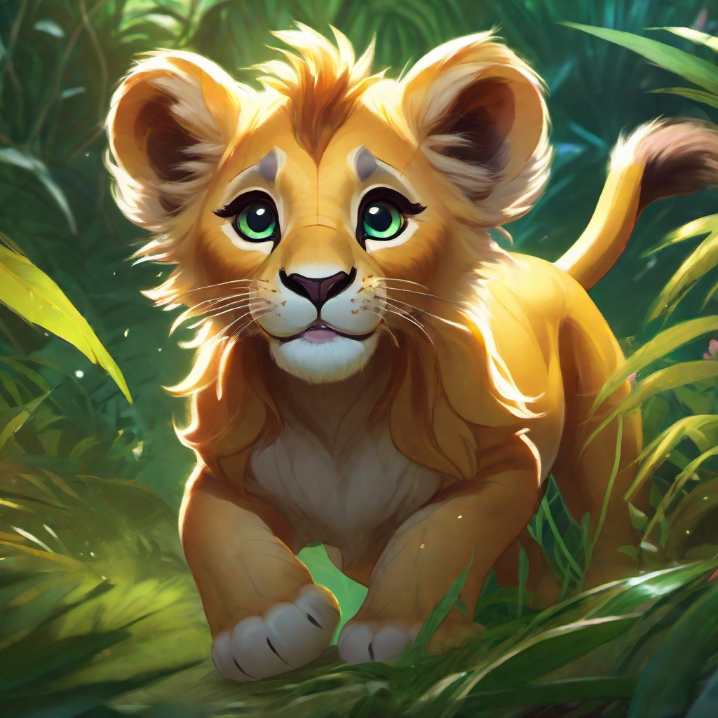 "Leo Miss Adventure: Roaring through the Jungle!"
