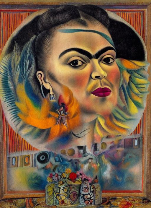 A rockstar  by Frida Kahlo