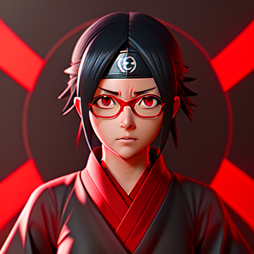 Sarada Uchiha Digital Art by Nguyen Hai - Pixels