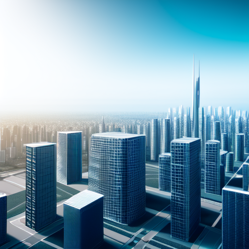 the line futuristic buildings, centered, Architecture, 8k, HD with style of