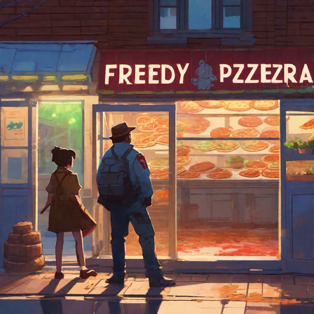 Title: "No Pizzas Allowed! The Adventure of Mike and Abby Breaking Into Freddy Fazbear's"