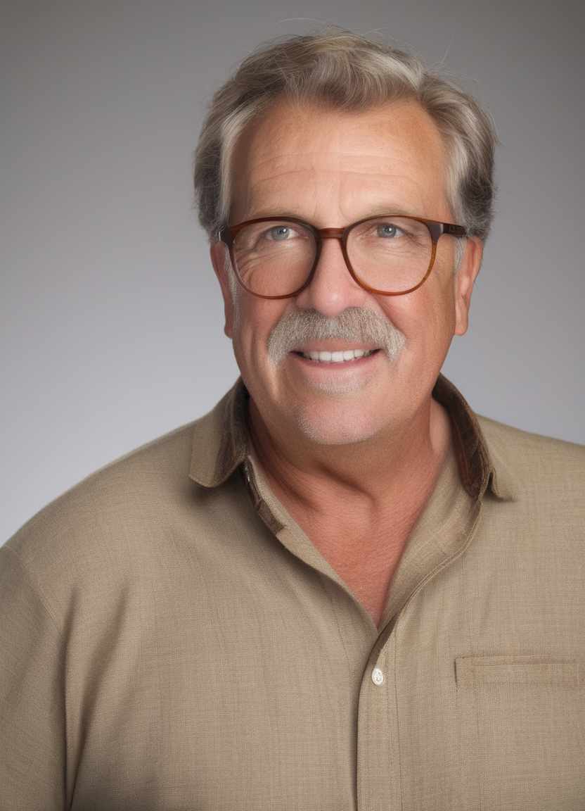 Handsome business look 57 year old male, realistic, HD color photograph