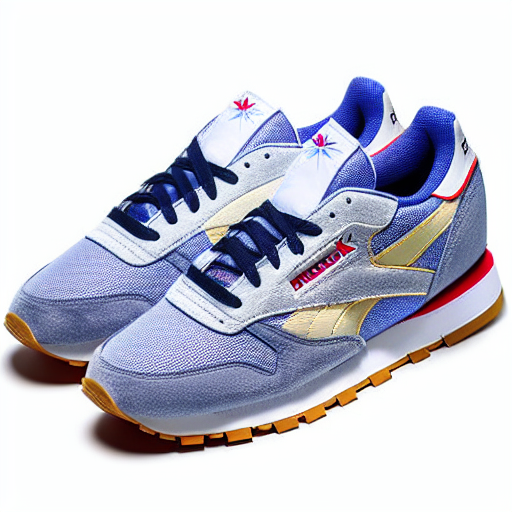 Reebok Classic. Color schema should be dark orange and beige/creme. Databricks logo on it.