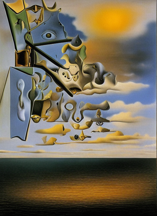 by Salvador Dali by Salvador Dali by Rene Magritte surrealist