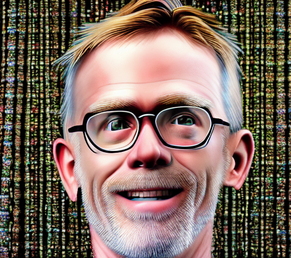 John carMack, realistic, HD color photograph