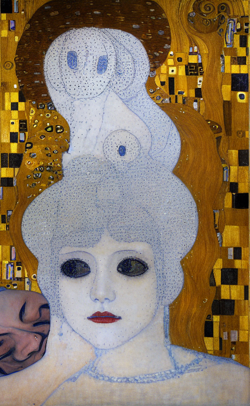 two people by klimt
