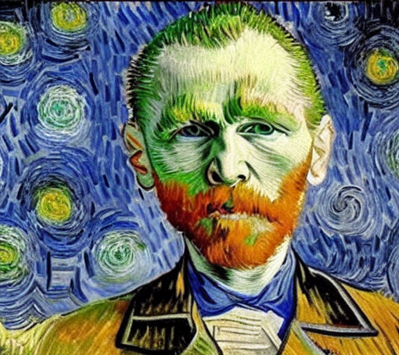 painted by van Gogh