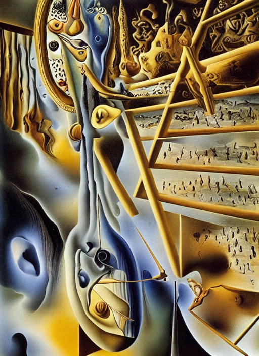 by Salvador Dali