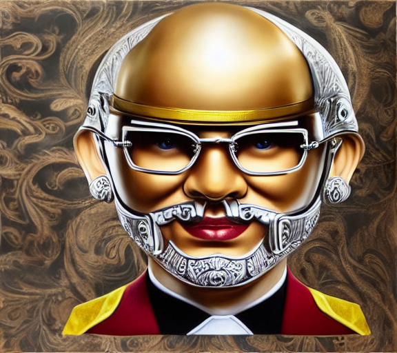 painted like royalty