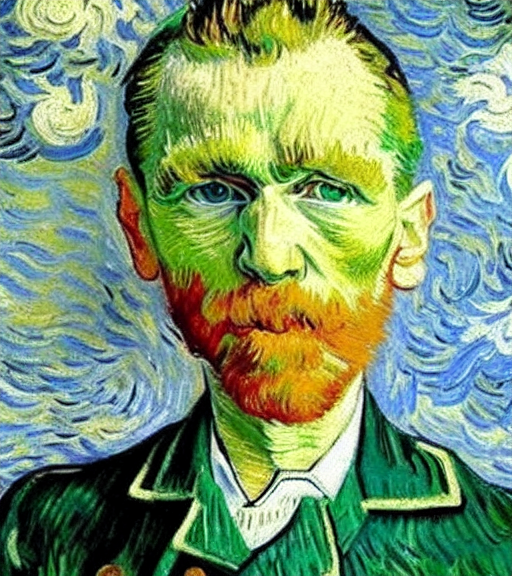 painted by van Gogh