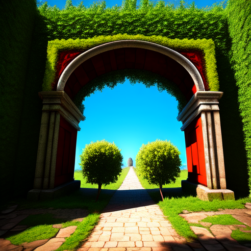 Portals to forgotten eras, centered, 8k, HD with style of