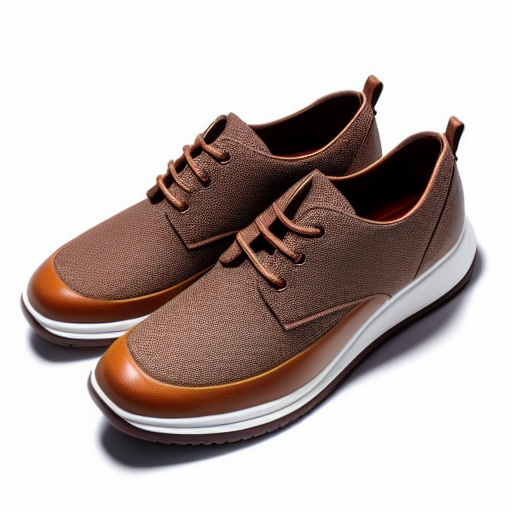 Minimalistic cero drop Oxford style brown colour elegant formal