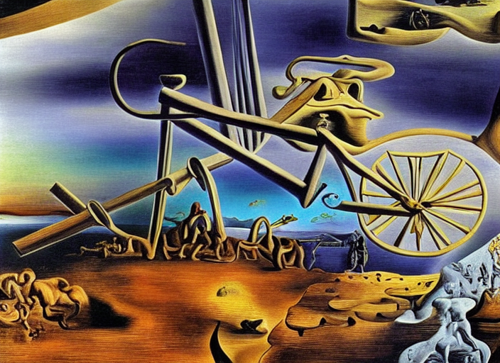 by Salvador Dali