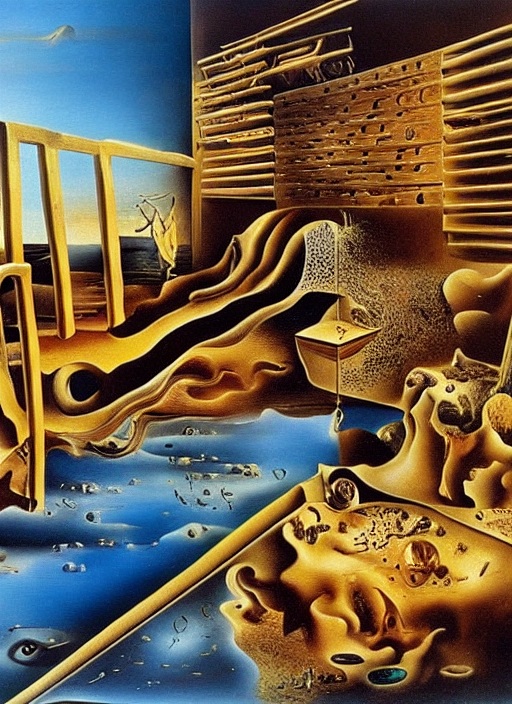 by Salvador Dali