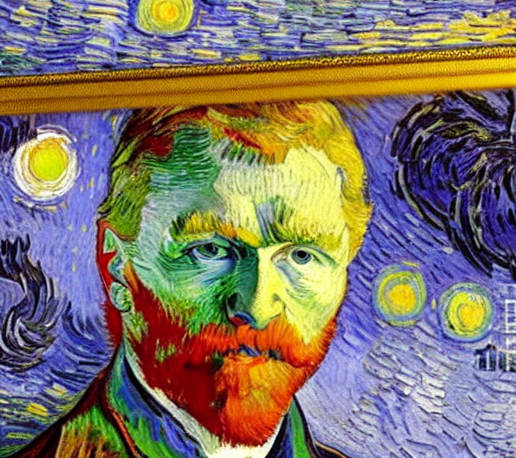 painted by van Gogh