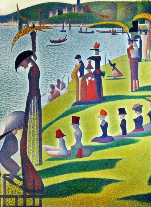 by Georges Seurat