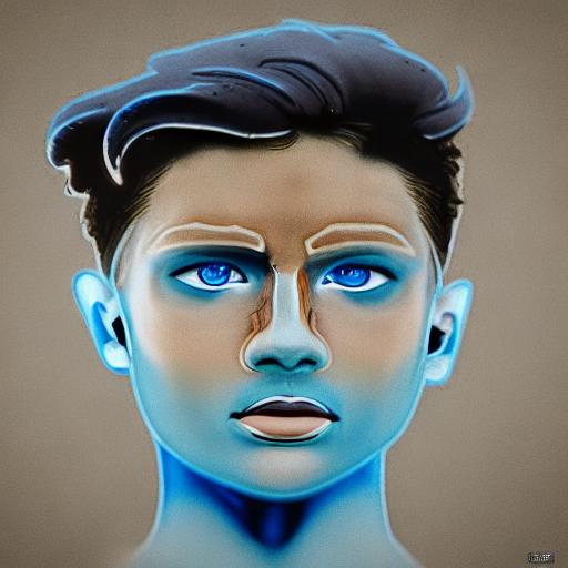 a caucasian man with blue eyes, realistic, HD color photograph