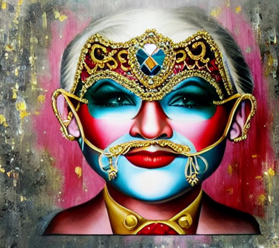 painted like royalty