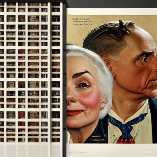 Head by Norman Rockwell