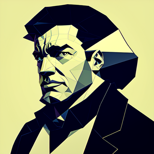 Low poly in nature, centered, Low Poly Style, Pablo olivera, smooth lines, graphic novel, comic art, trending on artstation ((Mike Mignola)) with style of (Neal Adams)