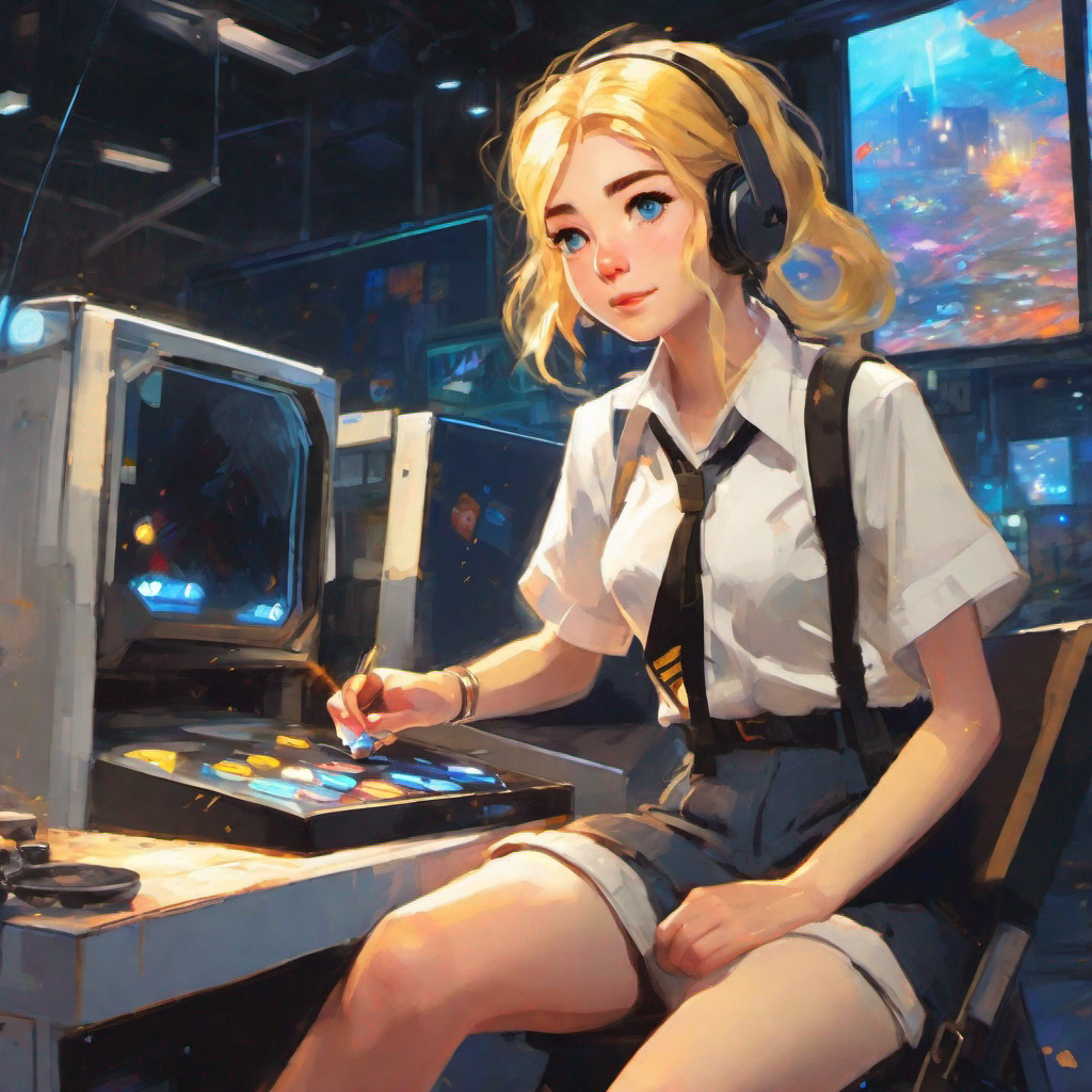 "Emma's Epic Game Quest The Virtual Adventure of a Lifetime!" • An AI