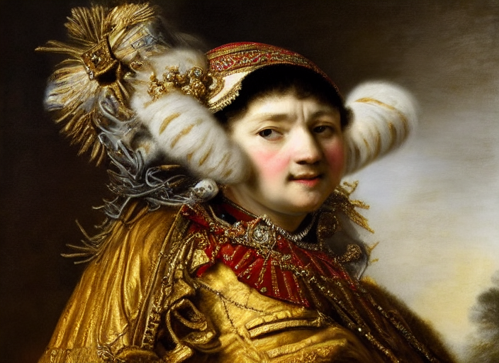 Royalty, painted by Rembrandt