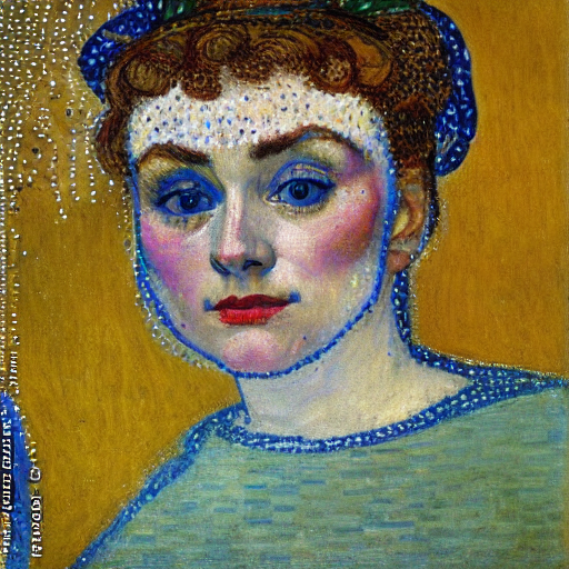 by Gustav Klimt by Vincent van Gogh